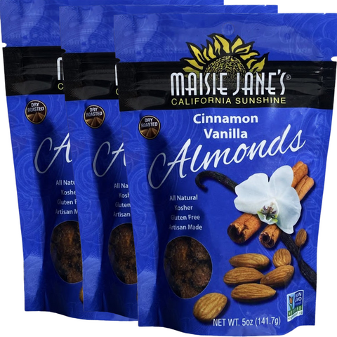 Cinnamon Vanilla Almonds