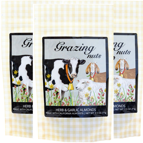 Grazing Nuts - Herb & Garlic Almonds