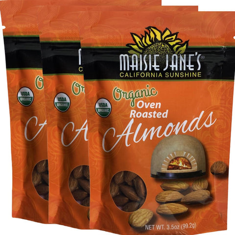 Organic Oven Roasted Almonds