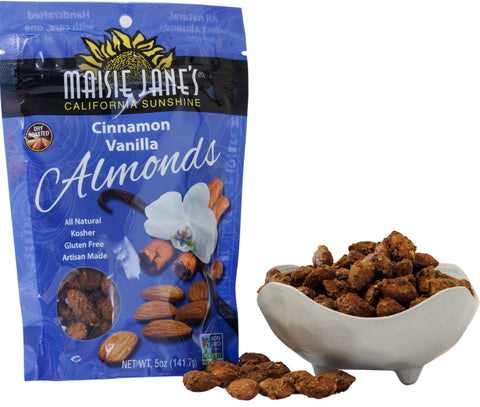 Cinnamon Vanilla Almonds