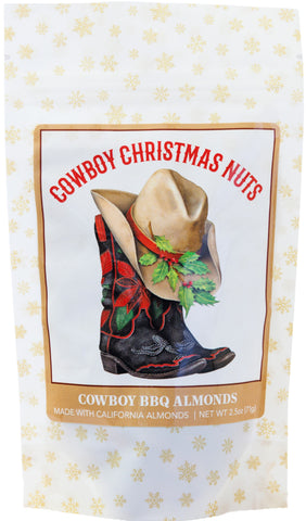 Cowboy Christmas Nuts - Cowboy BBQ Almonds