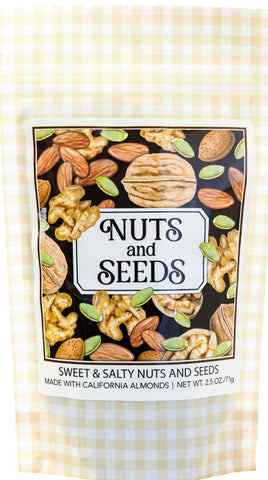 Nuts and Seeds- Sweet & Salty