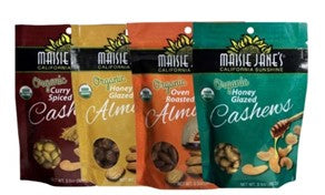 New! Organic Flavored Nuts Bundle