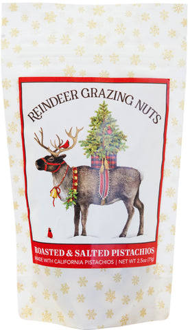 Reindeer Grazing Nuts - Roasted Salted Pistachios