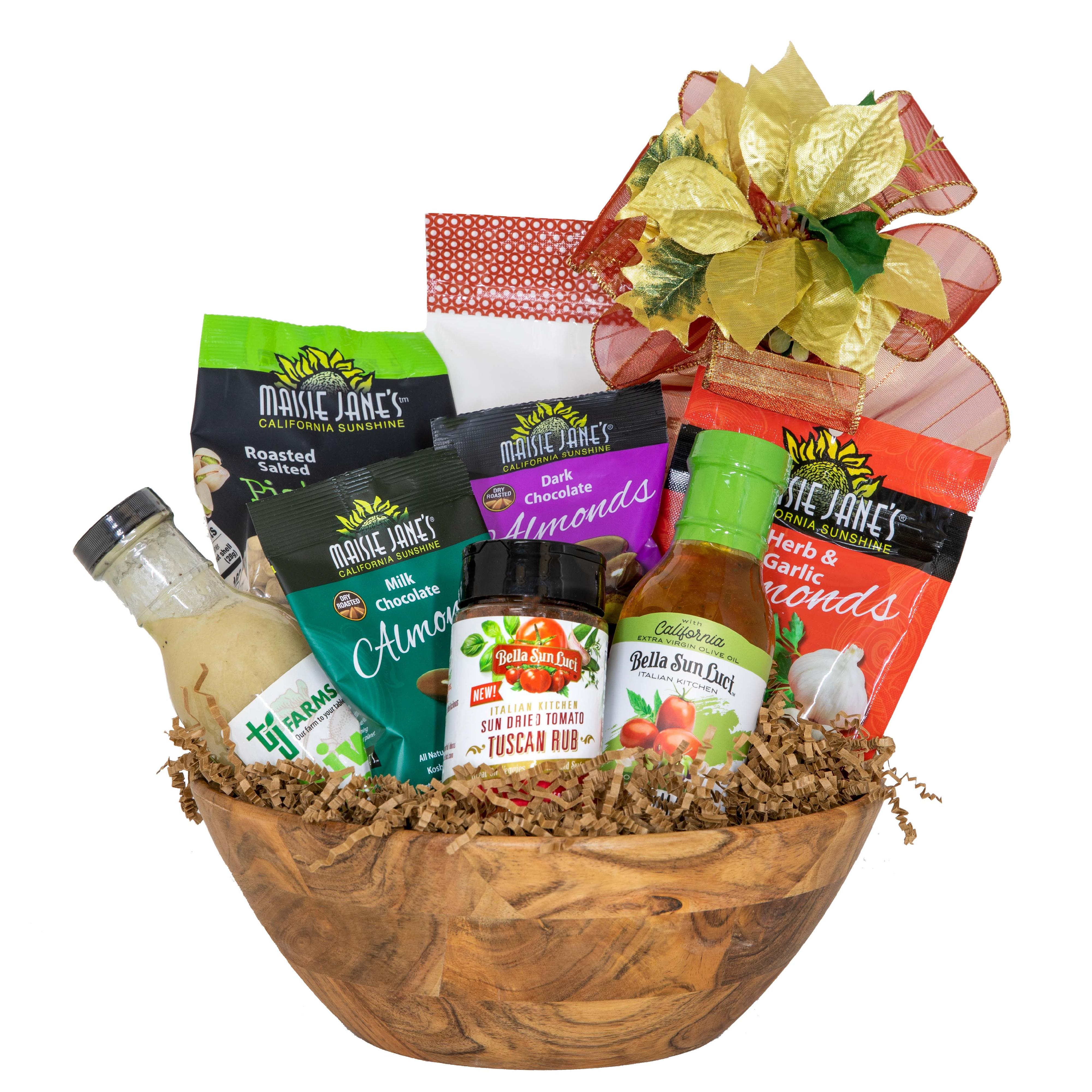 Winter Wonderland Christmas Gift Basket | Gourmet Gift Basket